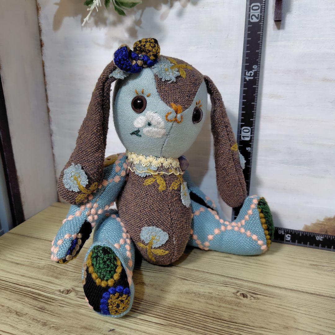 ミナペルホネン＊ハンドメイド＊ぬいぐるみ＊ウサコ＊③