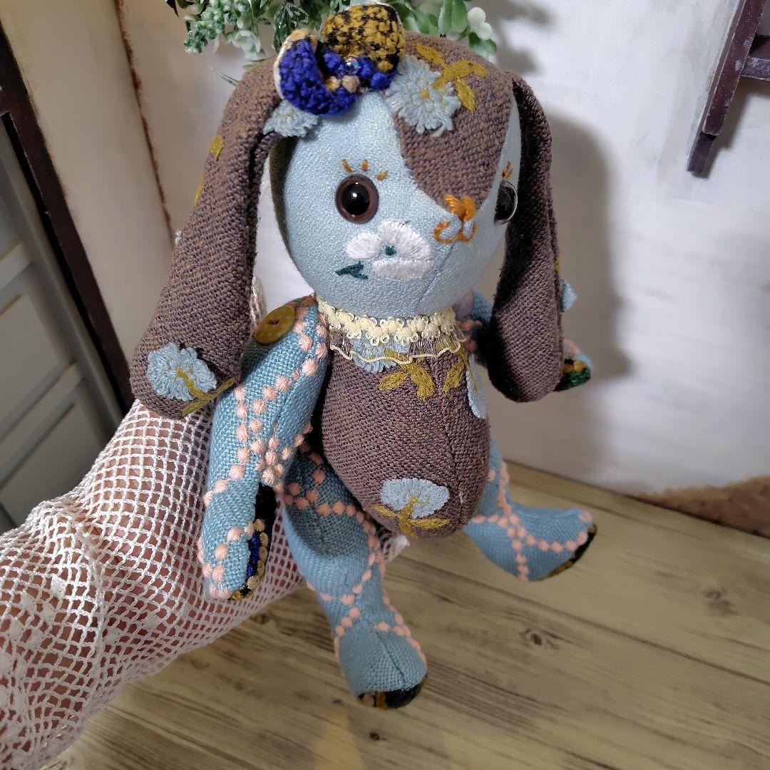 ミナペルホネン＊ハンドメイド＊ぬいぐるみ＊ウサコ＊③