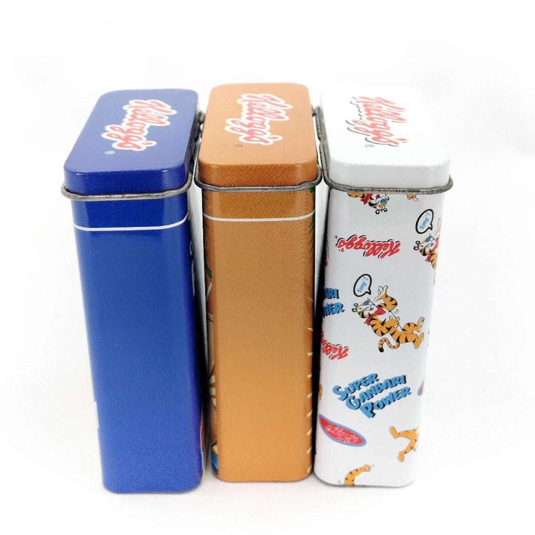 当時物 ケロッグ コーンフロスティ チョコワ トニー・ザ・タイガー 缶ケース