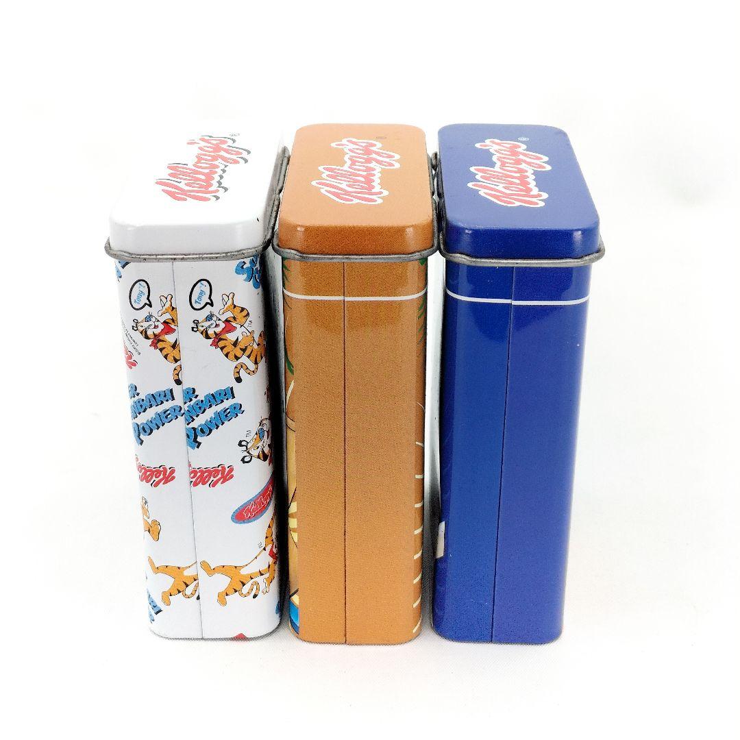 当時物 ケロッグ コーンフロスティ チョコワ トニー・ザ・タイガー 缶ケース