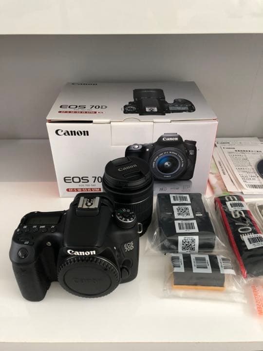 Canon EOS 70D 美品 + 購入時の付属品全て