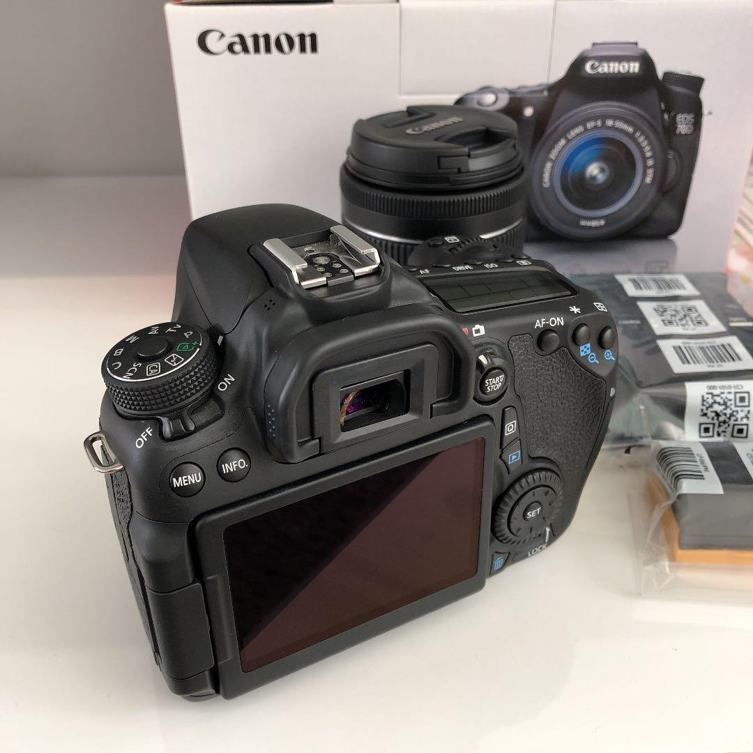 Canon EOS 70D 美品 + 購入時の付属品全て