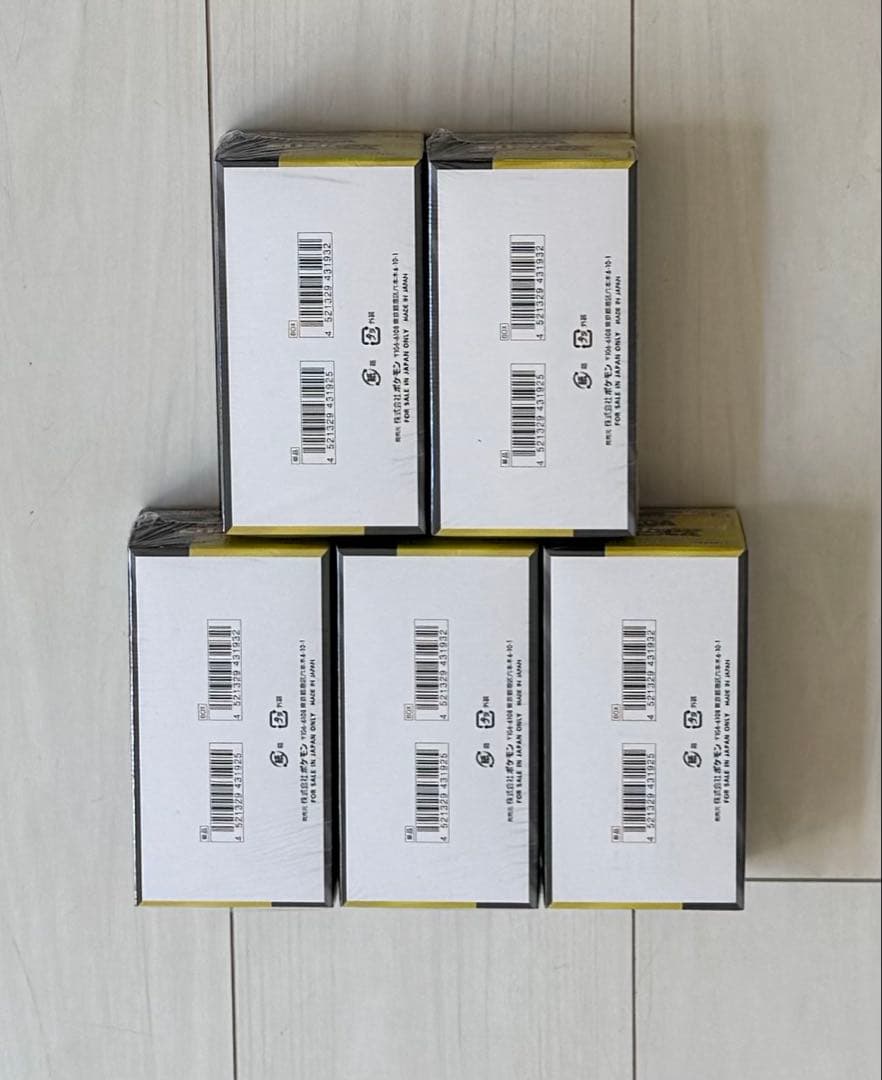 ポケモンカード MEGA ドリームex 5箱 セット 新品未開封 シュリンク付