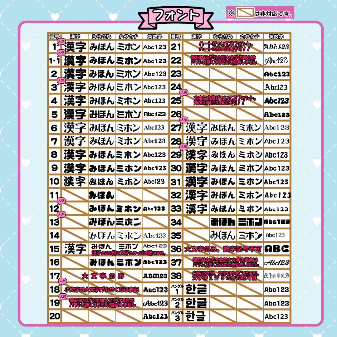 “推し活に♪” キンブレシート★ オーダー受付中　かわいい装飾たくさん♡