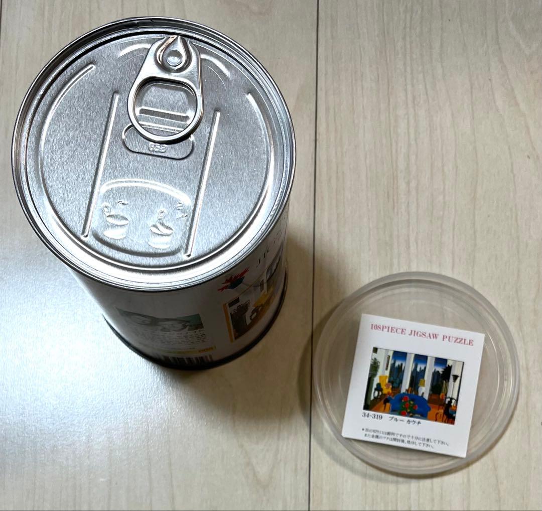 稀少未使用品☆トーマスマックナイト/ブルーカウチ ジグソーパズル缶 108ピース