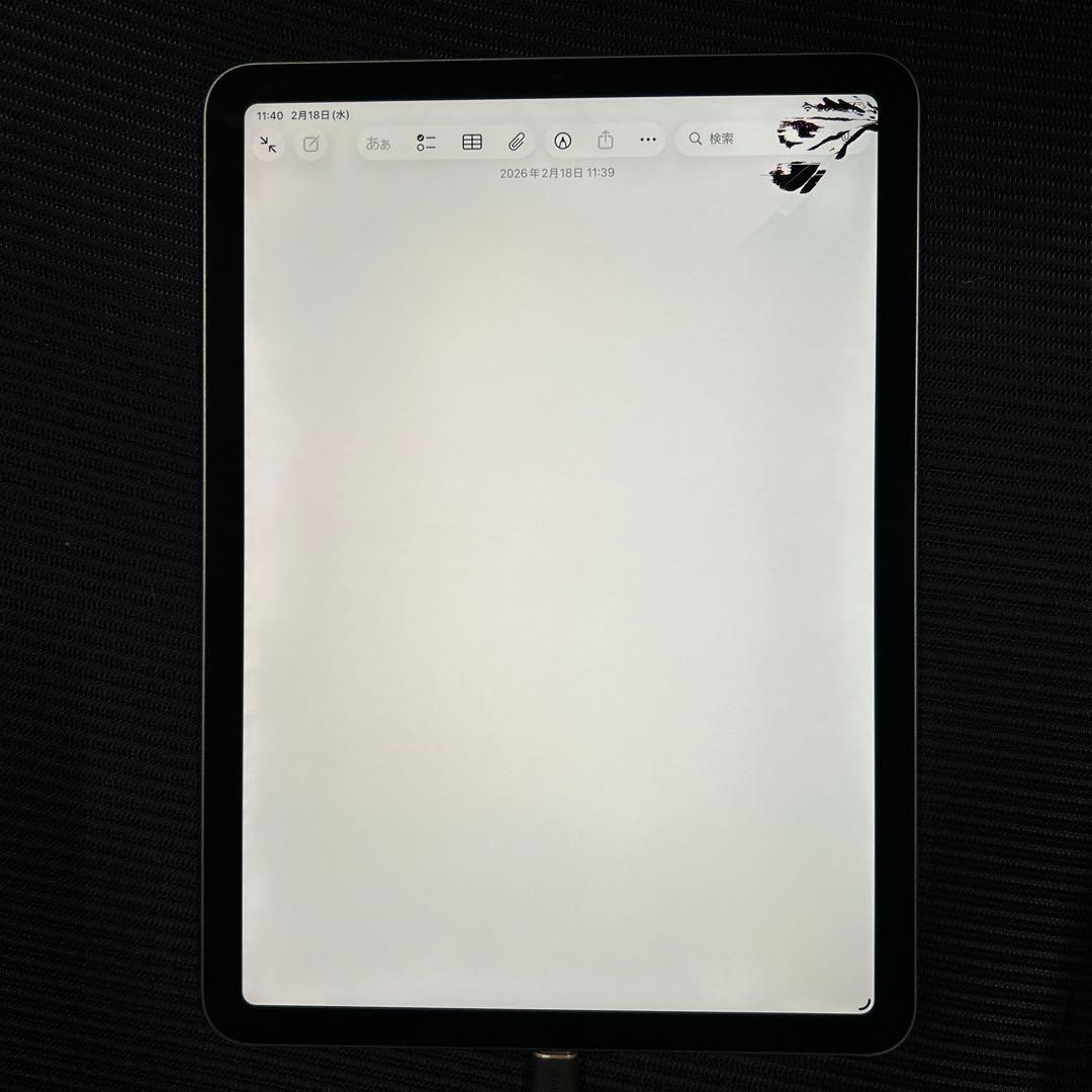 訳あり　Apple iPad Air (第５世代) Wi-Fi 64GB グレイ