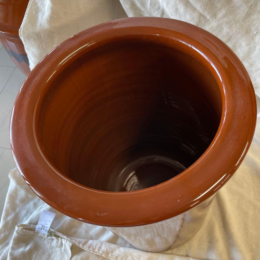 日本製　切立　壺　蓋なし