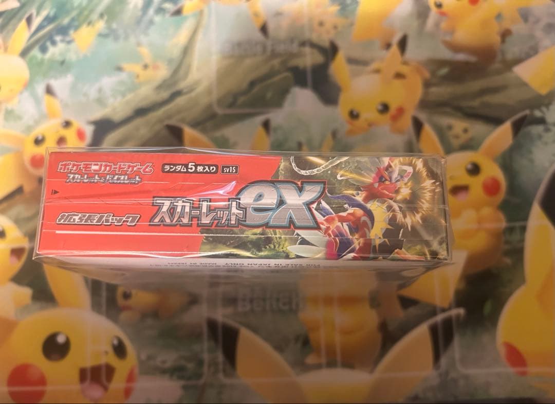ポケモンカード スカーレットex box 未開封 シュリンク付き