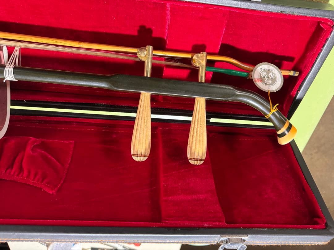 中国　二胡 紅木 中国楽器 現状品