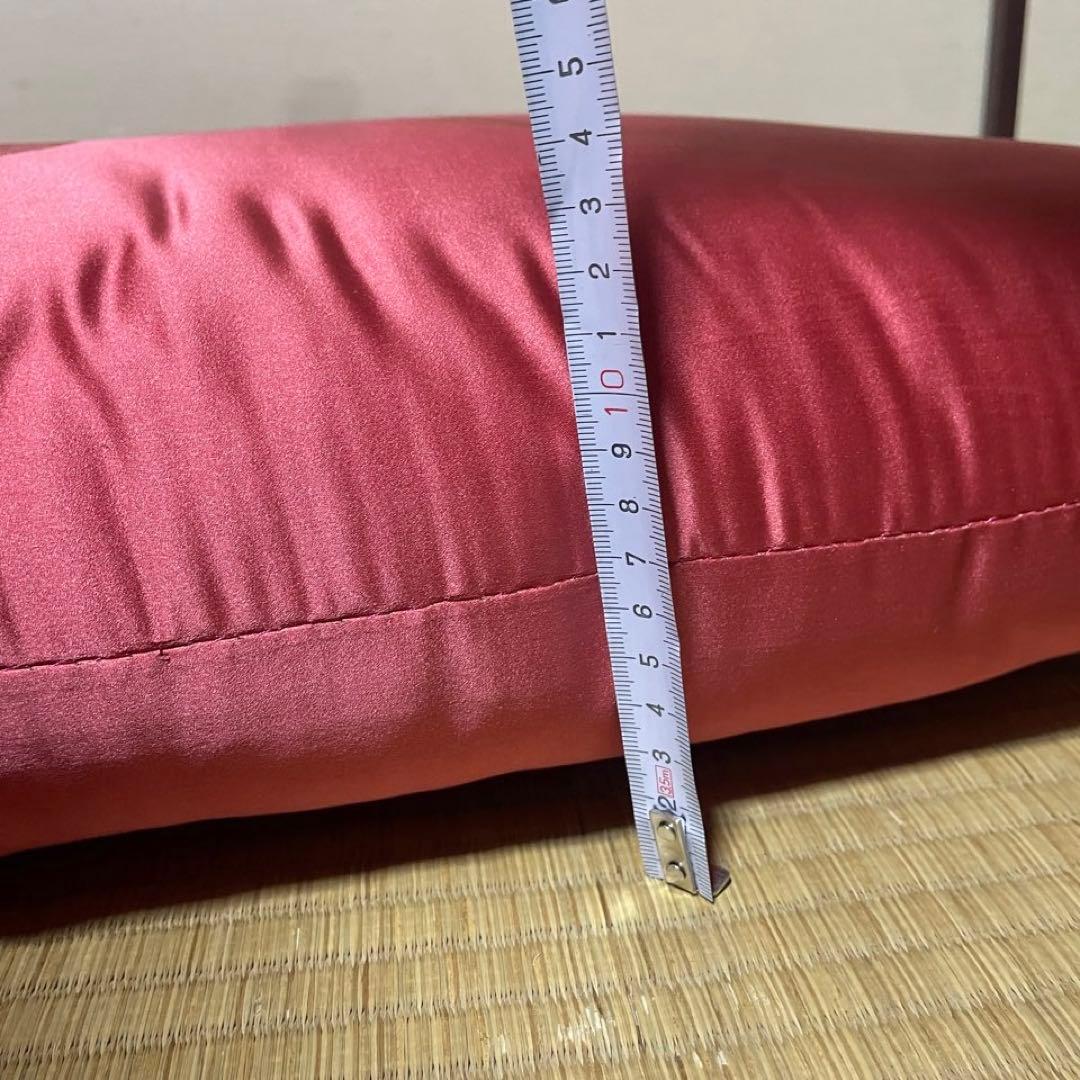 婚礼座布団　夫婦座布団　2枚　箱付　紫陽花　60x62cm