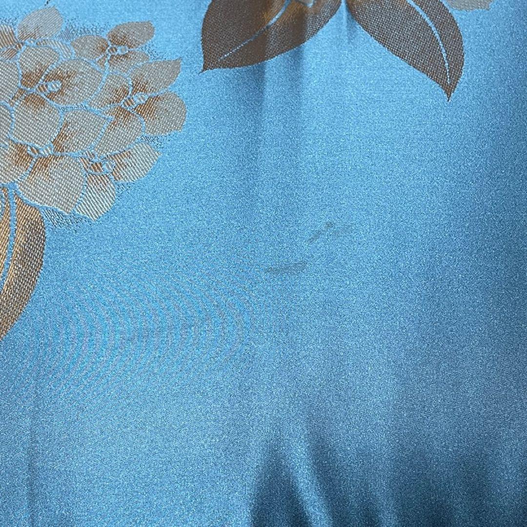 婚礼座布団　夫婦座布団　2枚　箱付　紫陽花　60x62cm