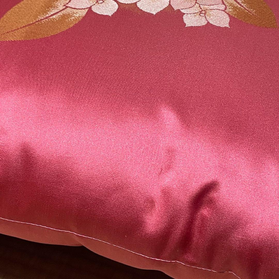 婚礼座布団　夫婦座布団　2枚　箱付　紫陽花　60x62cm