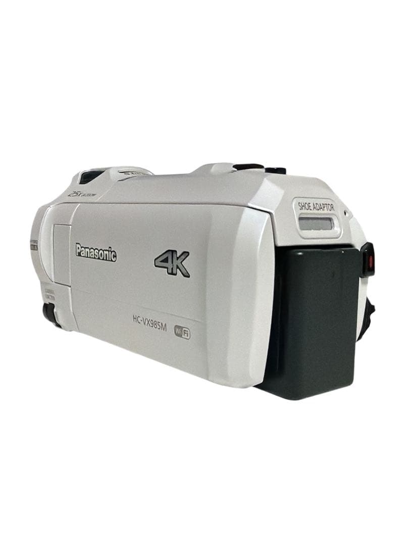 Panasonic HC-VX985M 4Kビデオカメラ ホワイト