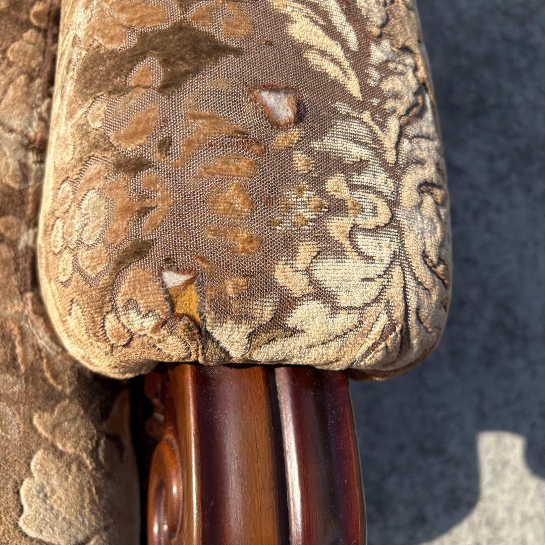 カリモク 金華山 3人掛けソファ アームチェア 昭和レトロ ヴィンテージ 古家具