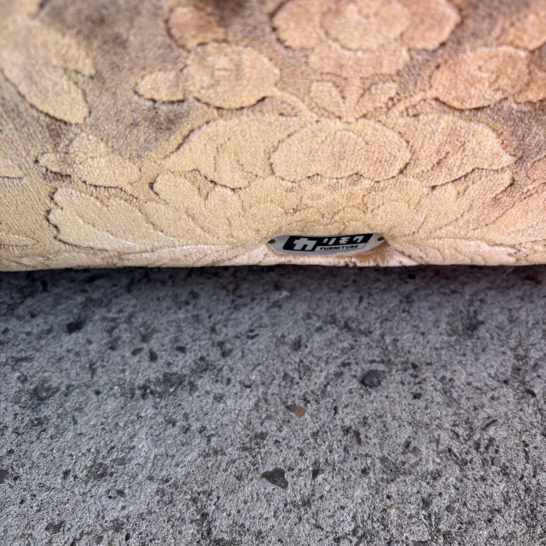 カリモク 金華山 3人掛けソファ アームチェア 昭和レトロ ヴィンテージ 古家具