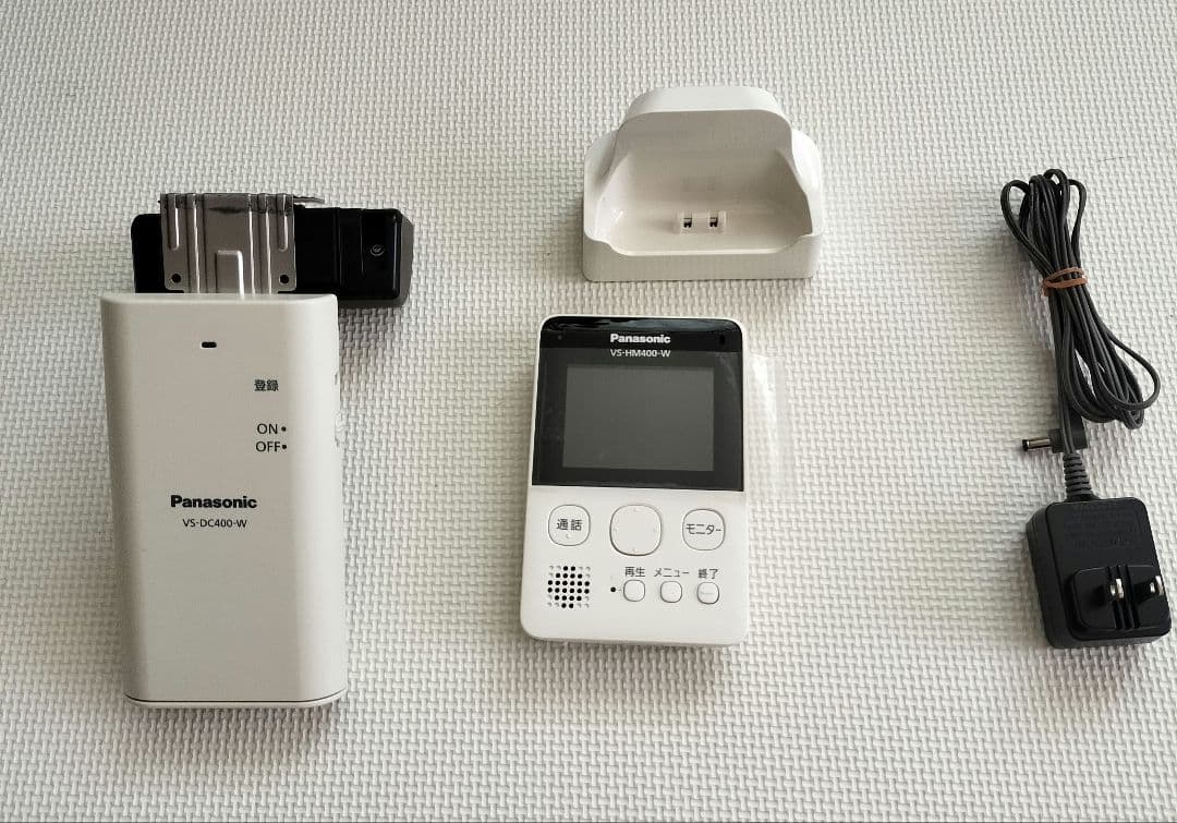 Panasonicモニター付きドアカメラ VS-HC400-W