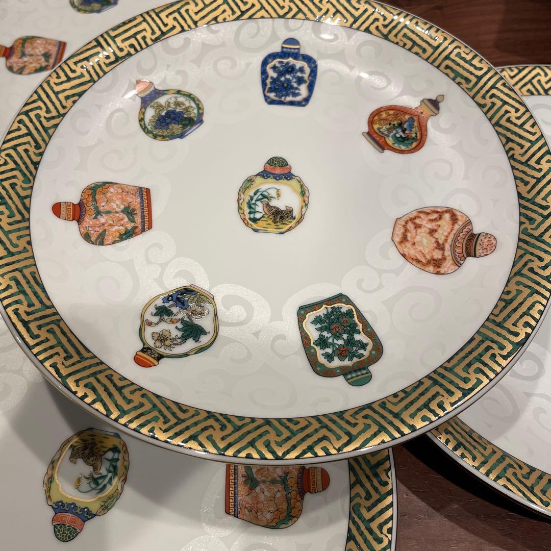 前畑 チャイナシーズ2 平皿4枚セット 未使用