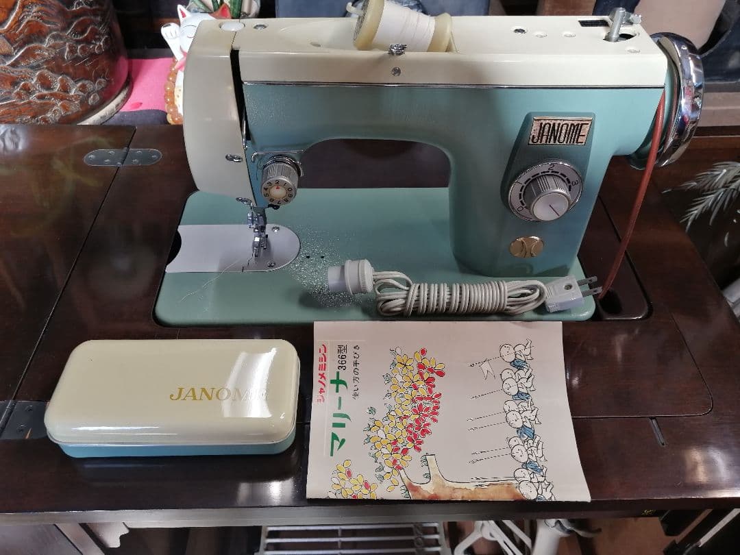 引き取り限定　JANOME　ジャノメミシン　MODEL366