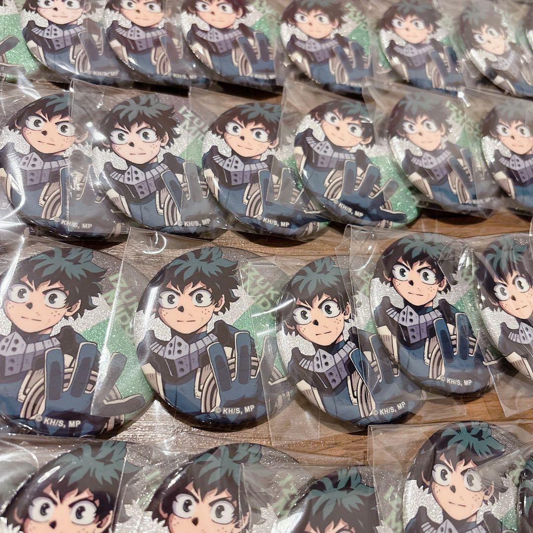 緑谷　グリッター　缶バッジ　まとめ売り