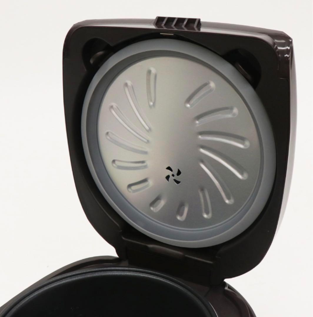 炊飯器　5号炊き　炊飯ジャー　スチーム調理　ブラック　黒　マイコン式　ブラック