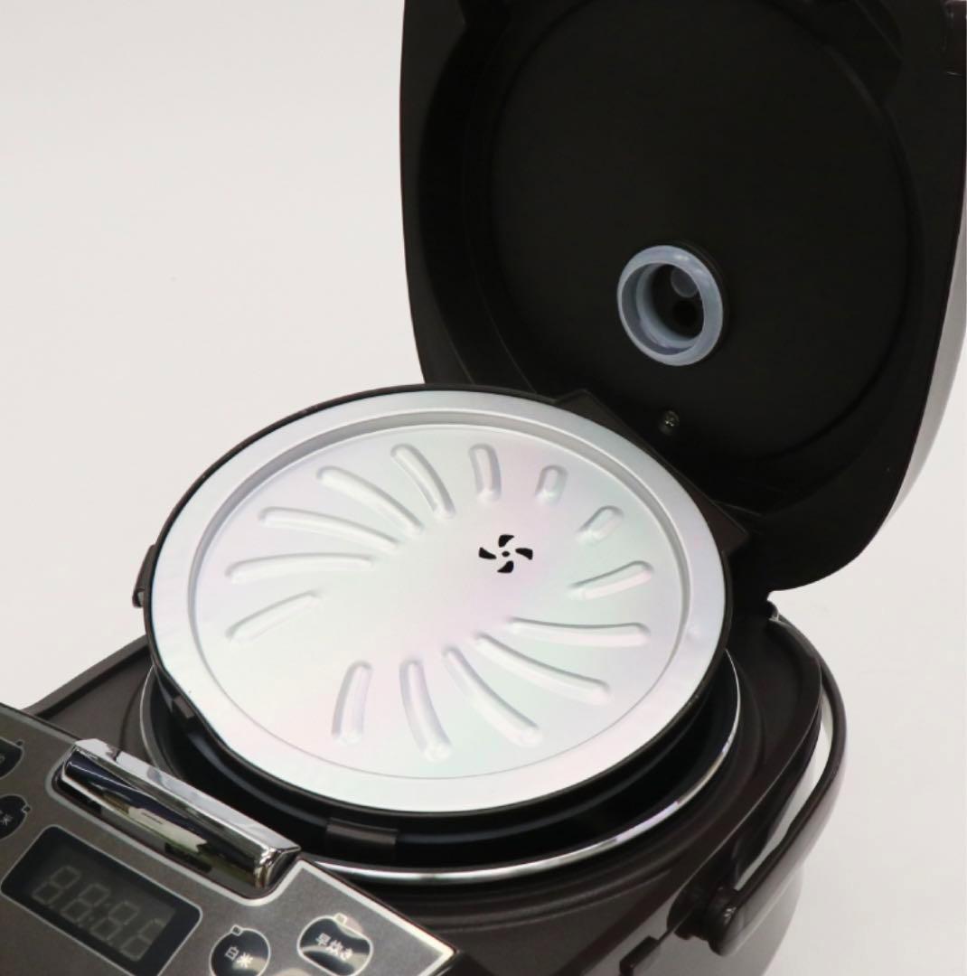 炊飯器　5号炊き　炊飯ジャー　スチーム調理　ブラック　黒　マイコン式　ブラック