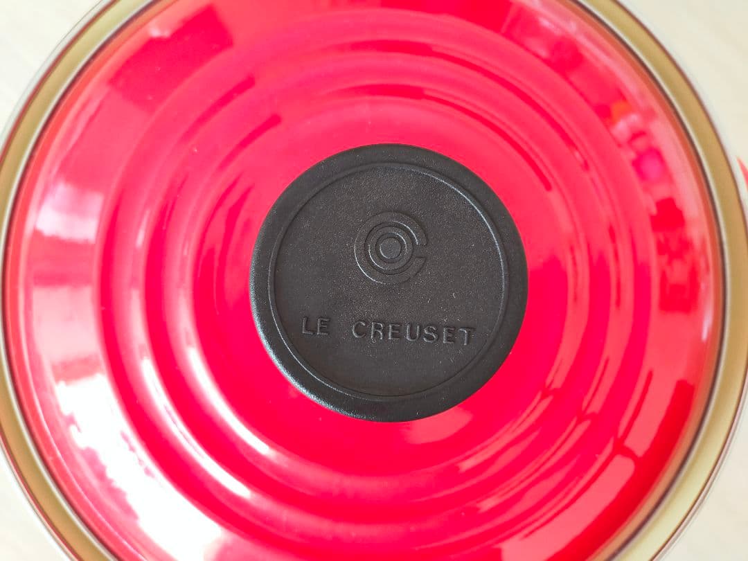 ル・クルーゼ 両手鍋 20cm チェリーレッド