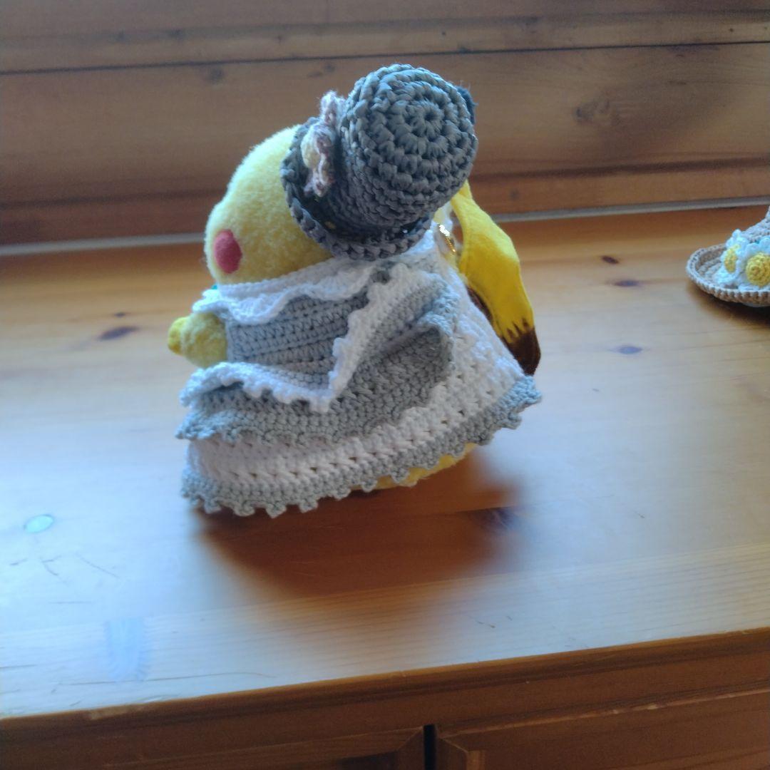 ピカチュウ 着せ替え 帽子付きハンドメイド