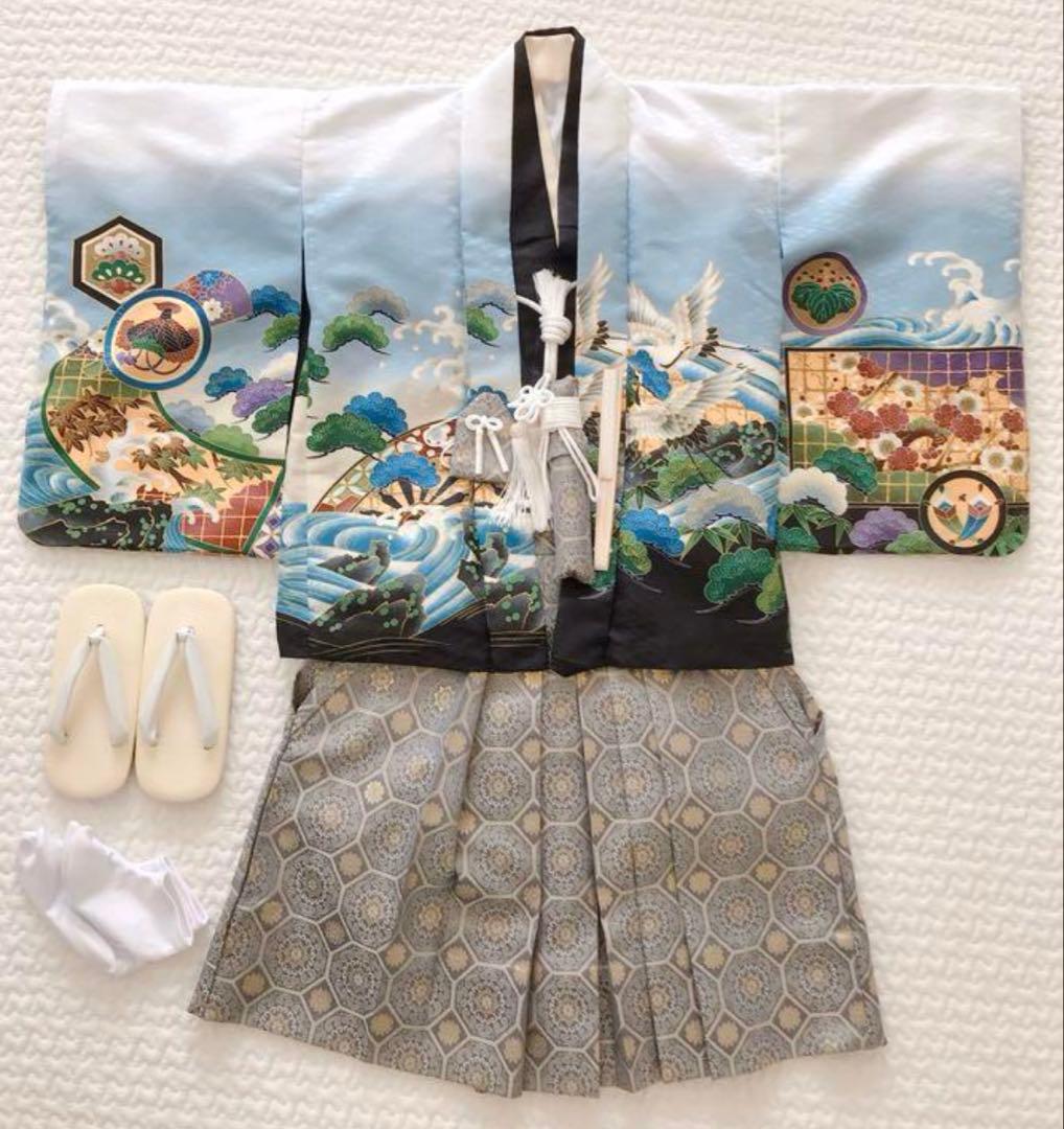 3歳 七五三 羽織袴 フルセット