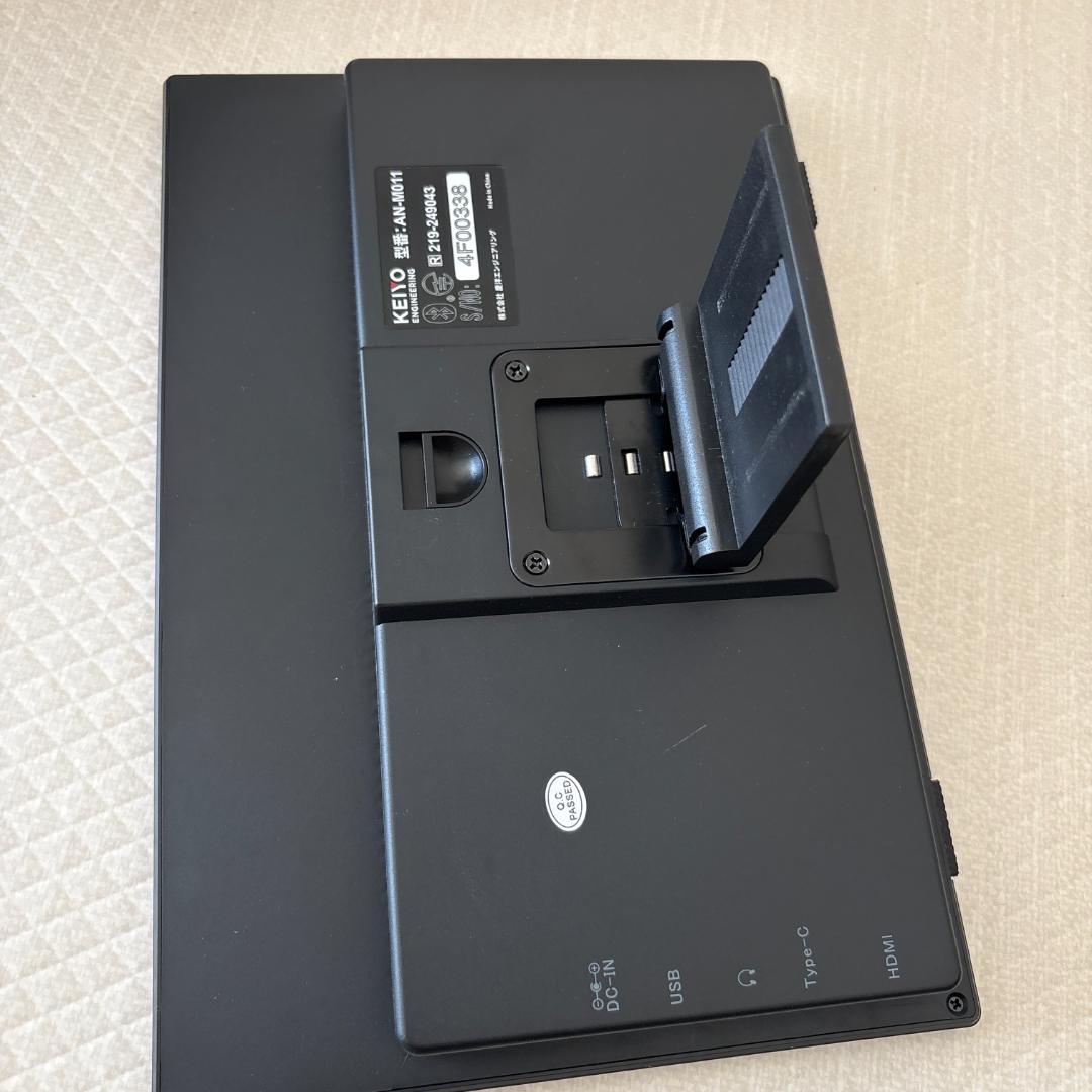 KEIYO 11.6インチ APPスマートリアモニター AN-M011