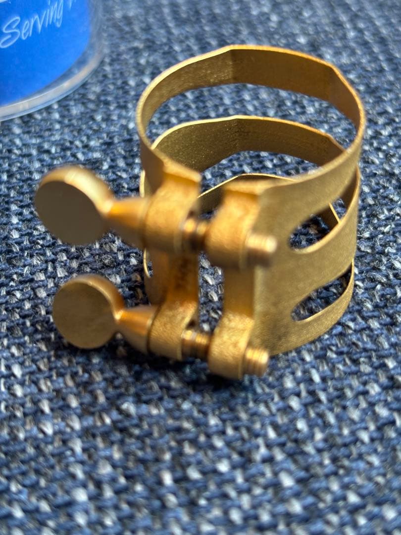 playnick B♭クラリネットリガチャー ゴールド