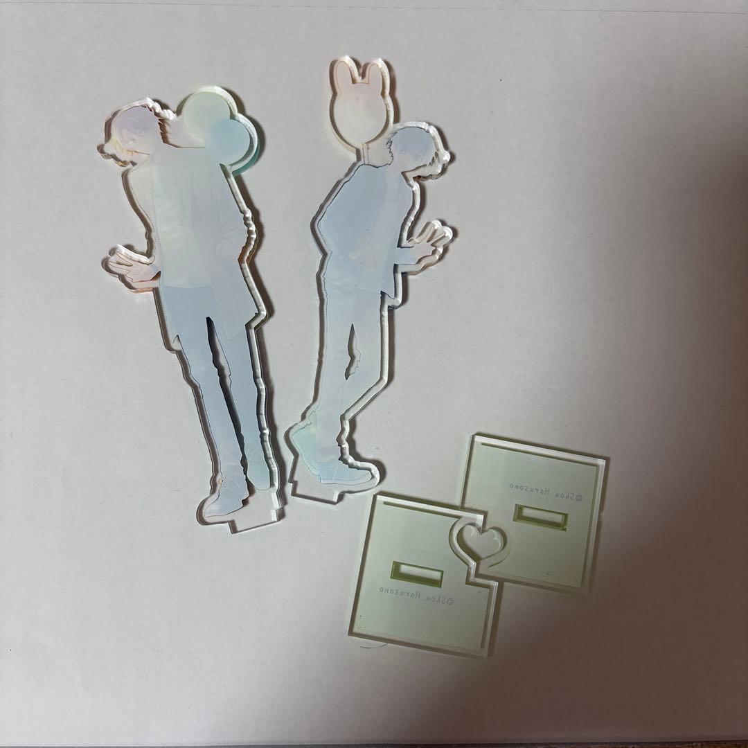 佐々木と宮野 　平野と鍵浦 　くじコレ 　アクリルスタンド