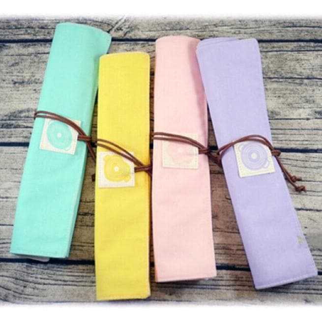 台湾 ルクルーゼ カトラリー ポケット付 ランチョンマット 4種セット