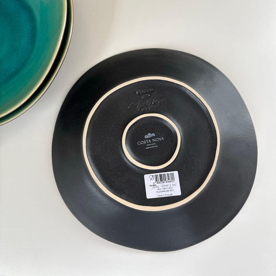 コスタノバ　リビエラ(アズール)スープ＆パスタプレート2枚