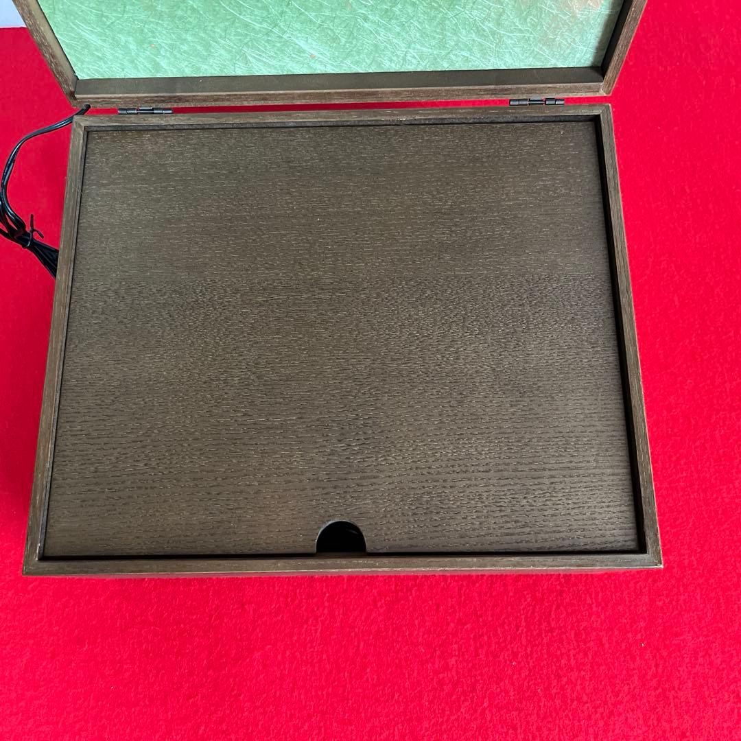 伊達政宗公　収納型飾り台LED屏風　政宗公敷布付(伊達政宗公ハンカチ)