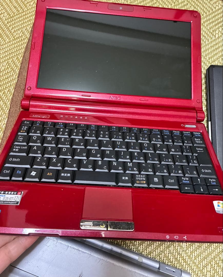 ジャンク ノートPC まとめ売り SONY・NEC・ASUS 3台 動作未確認