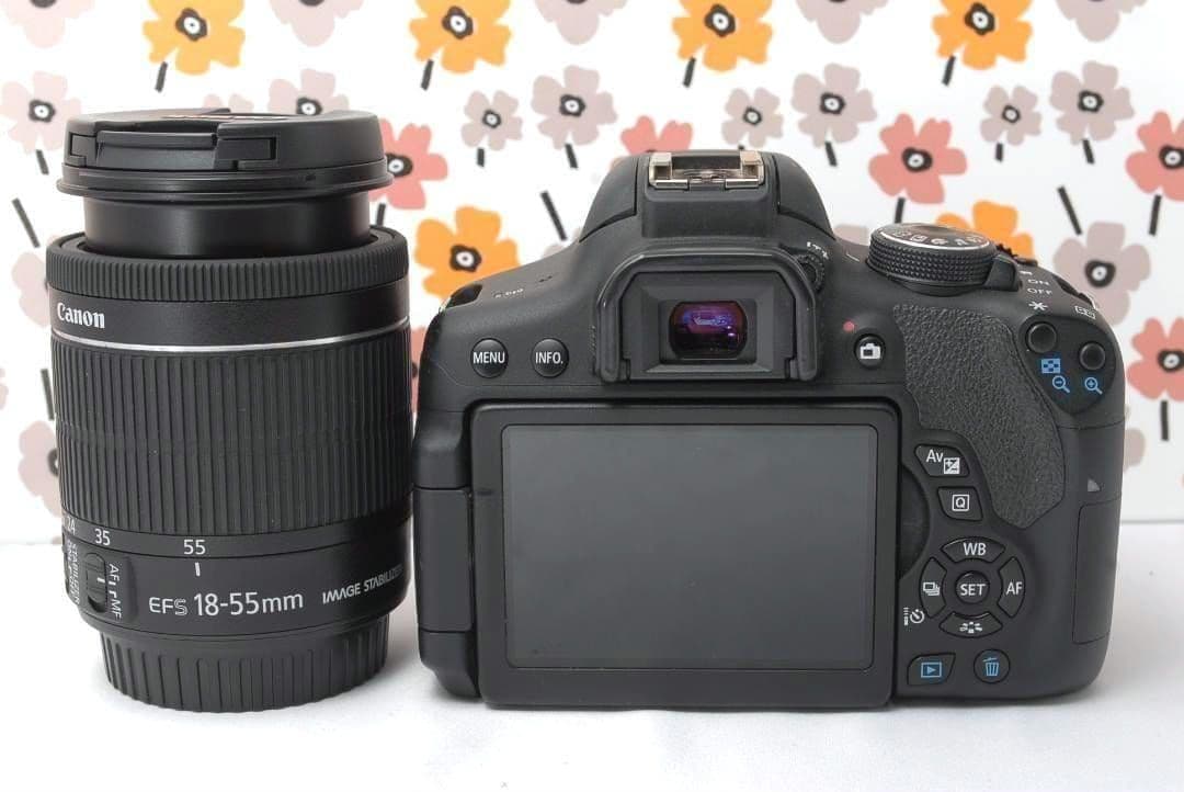 ❤Canon Kiss X8i❤一眼レフ❤Wi-Fi転送❤高性能STMレンズ❤