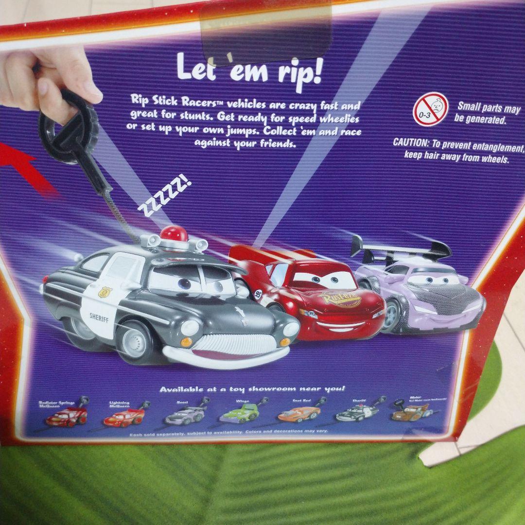 【新品未使用レア】ディズニーピクサー カーズシェリフ フライホイールレーサーズ2