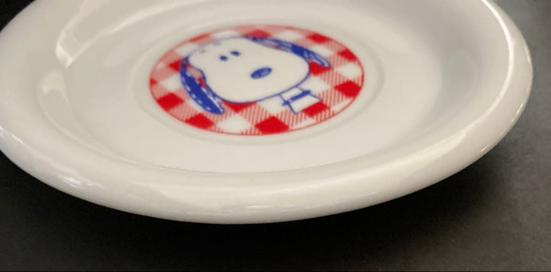 SNOOPYスヌーピー昭和レトロヴィンテージ皿 希少レア珍品お宝発見MANIAX