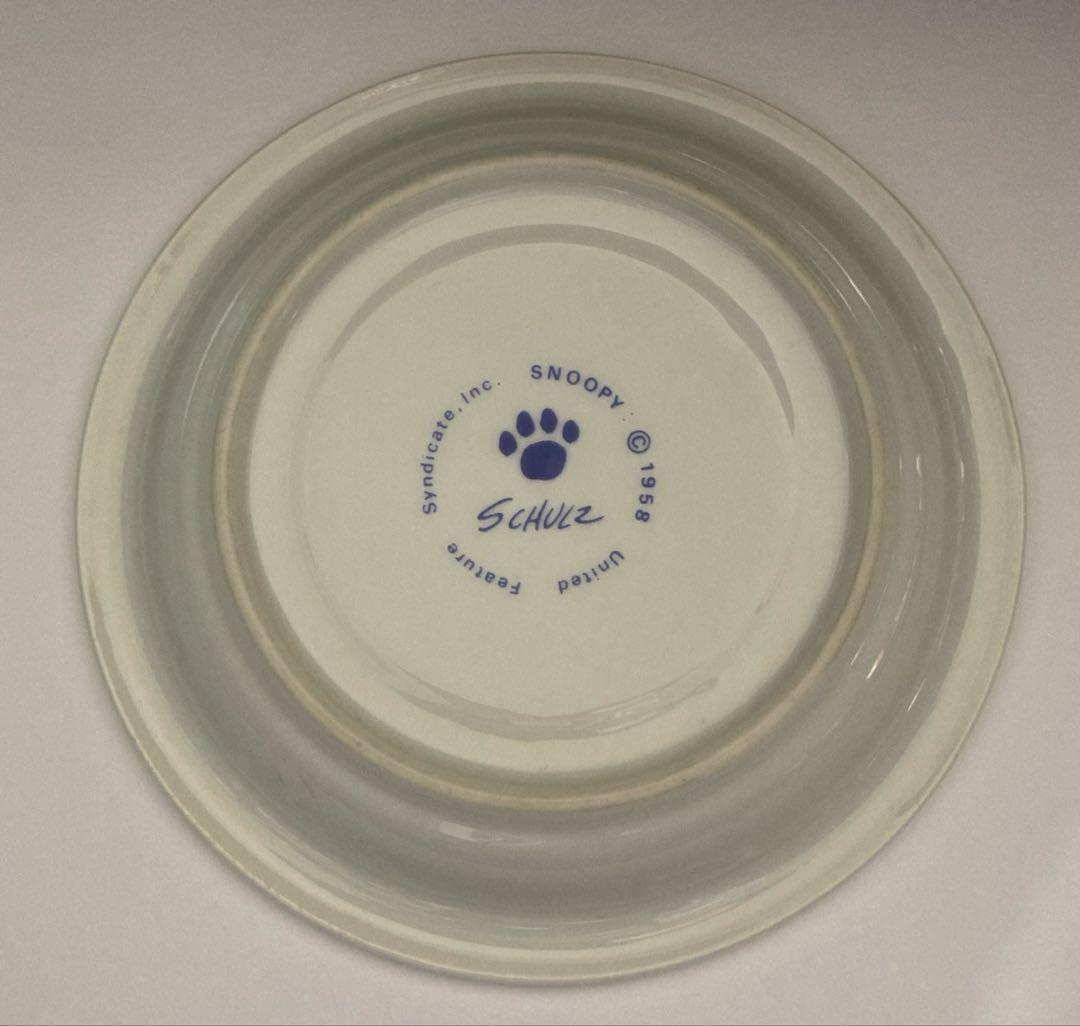 SNOOPYスヌーピー昭和レトロヴィンテージ皿 希少レア珍品お宝発見MANIAX