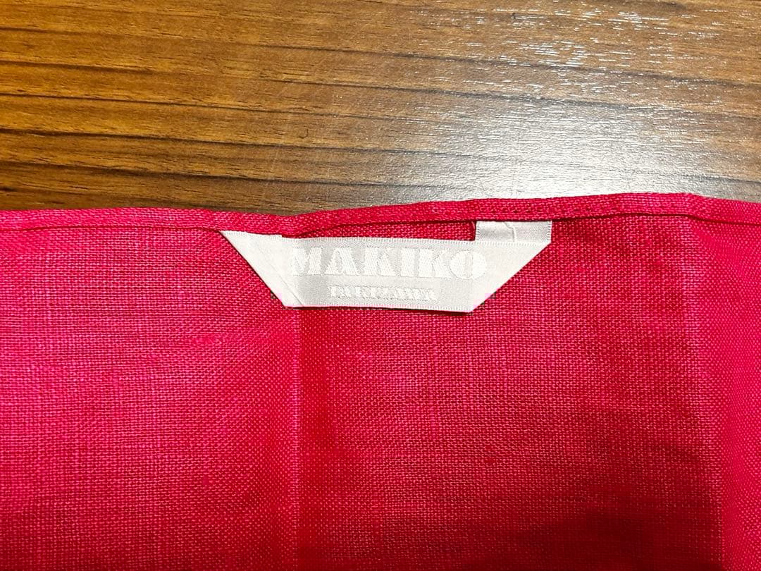 タキマキ　エプロン＆クロス　ピンク