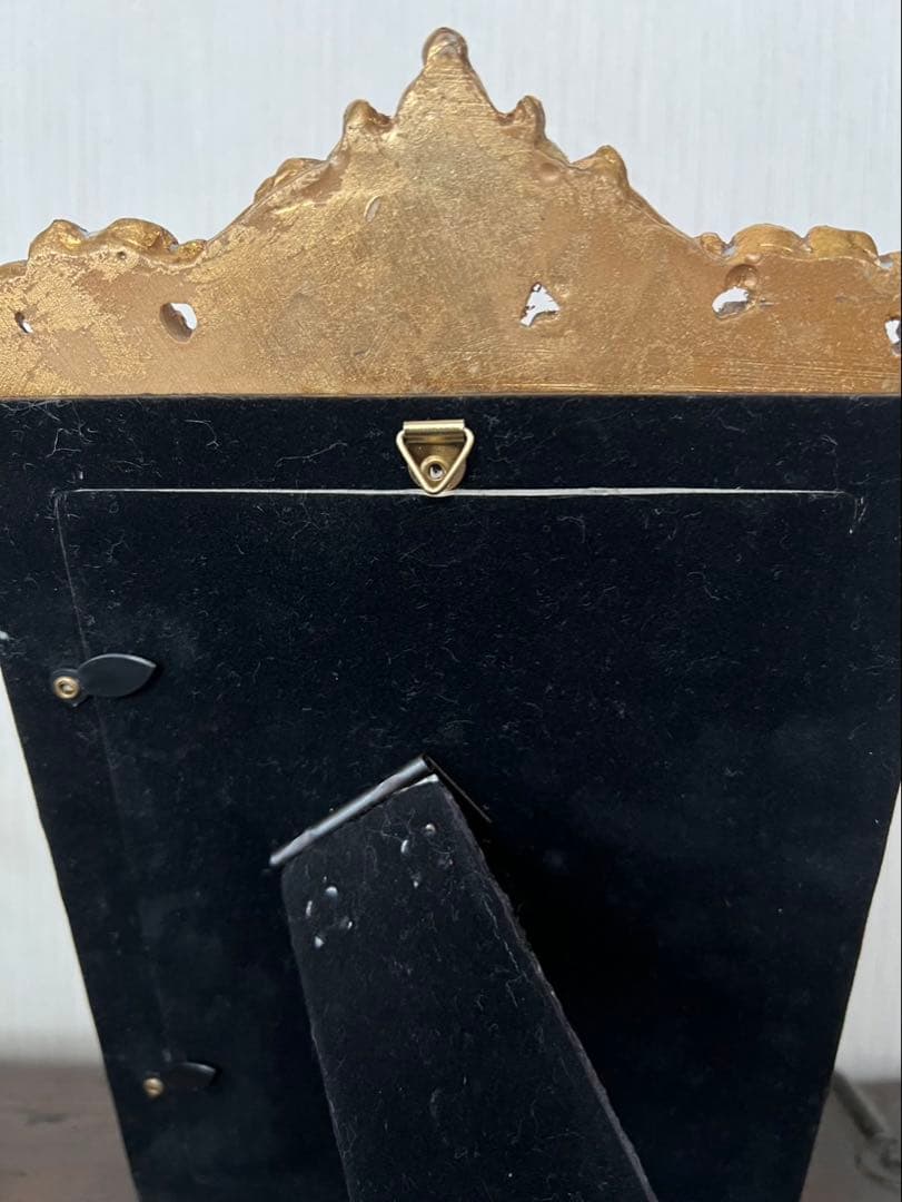 《ヴィンテージ》GOLD木製フォトフレーム◇ヨーロッパ購入