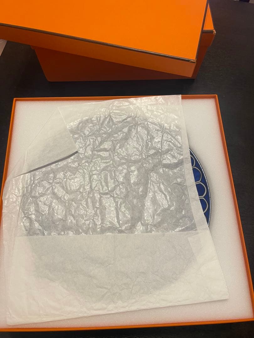 廃盤　ブルーダイユール　パスタ皿