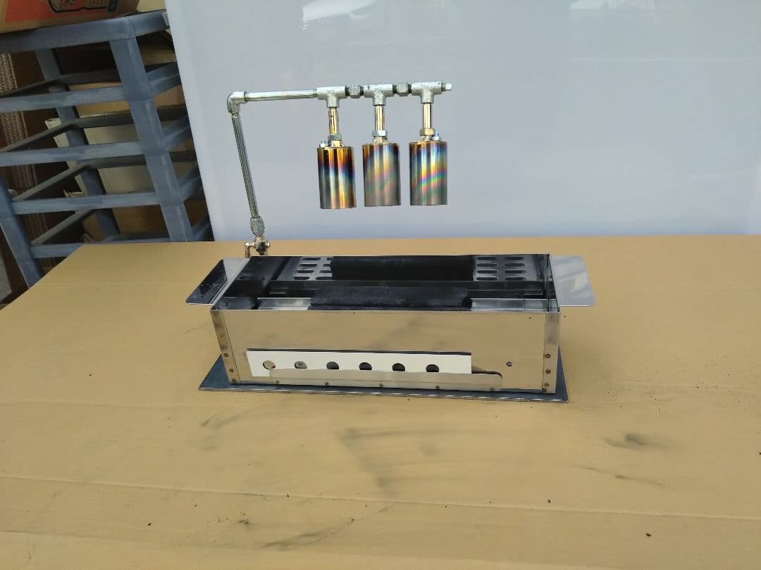 炭火焼きコンロ 火起こし器セット 新品 送料無料 魚介類海鮮漁港漁師飯