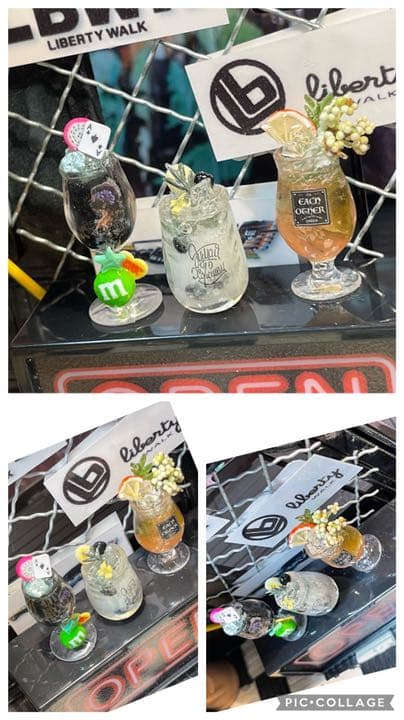 ミニチュアカクテルP3セット 短気の野望