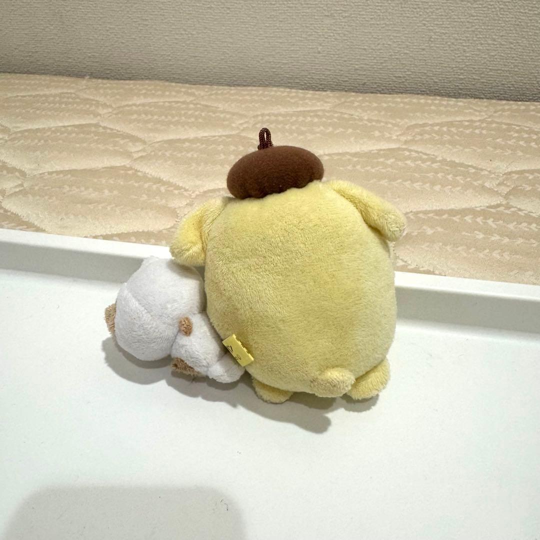 ポムポムプリン マフィン ぬいぐるみ キーホルダー ぶるぶる
