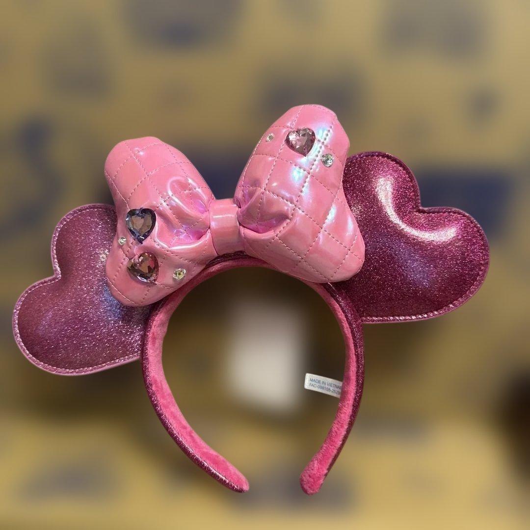 ディズニー パルパルーザ ミニーのファンダーランド カチューシャ チャーム 2点