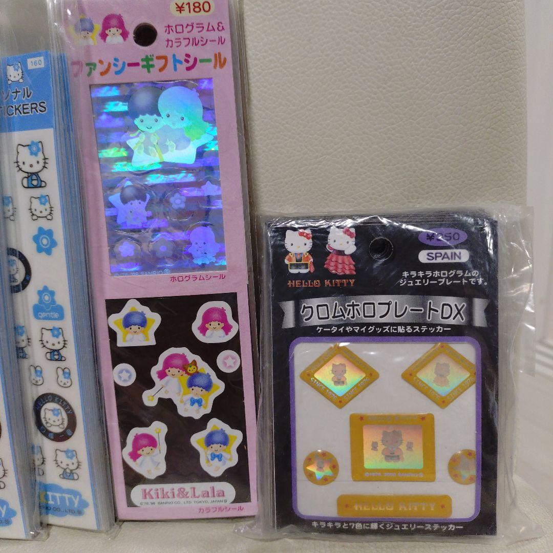 サンリオグッズ ハローキティ シールセット ホログラム キキララ マイメロ