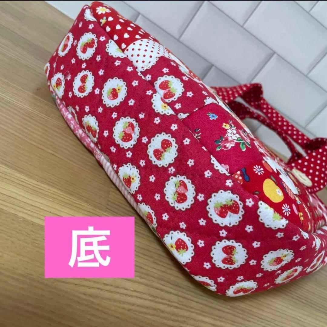 マーガレット＆ソフィー　トートバッグ　パッチワーク　レディース