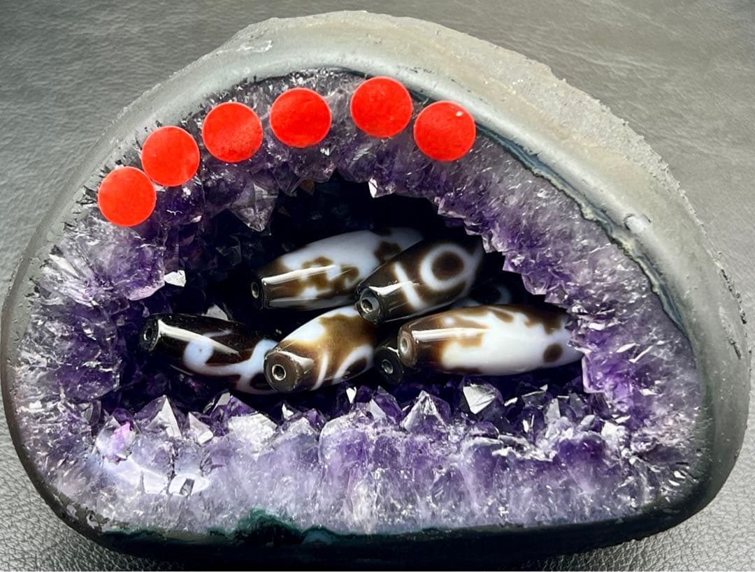 ウルグアイ産ミニアメジストドーム　最高品質　一点物　美品　パワーストーン　浄化