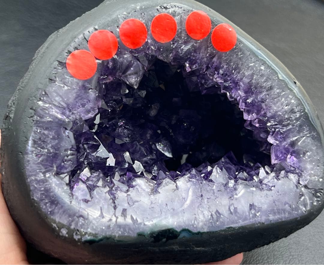 ウルグアイ産ミニアメジストドーム　最高品質　一点物　美品　パワーストーン　浄化